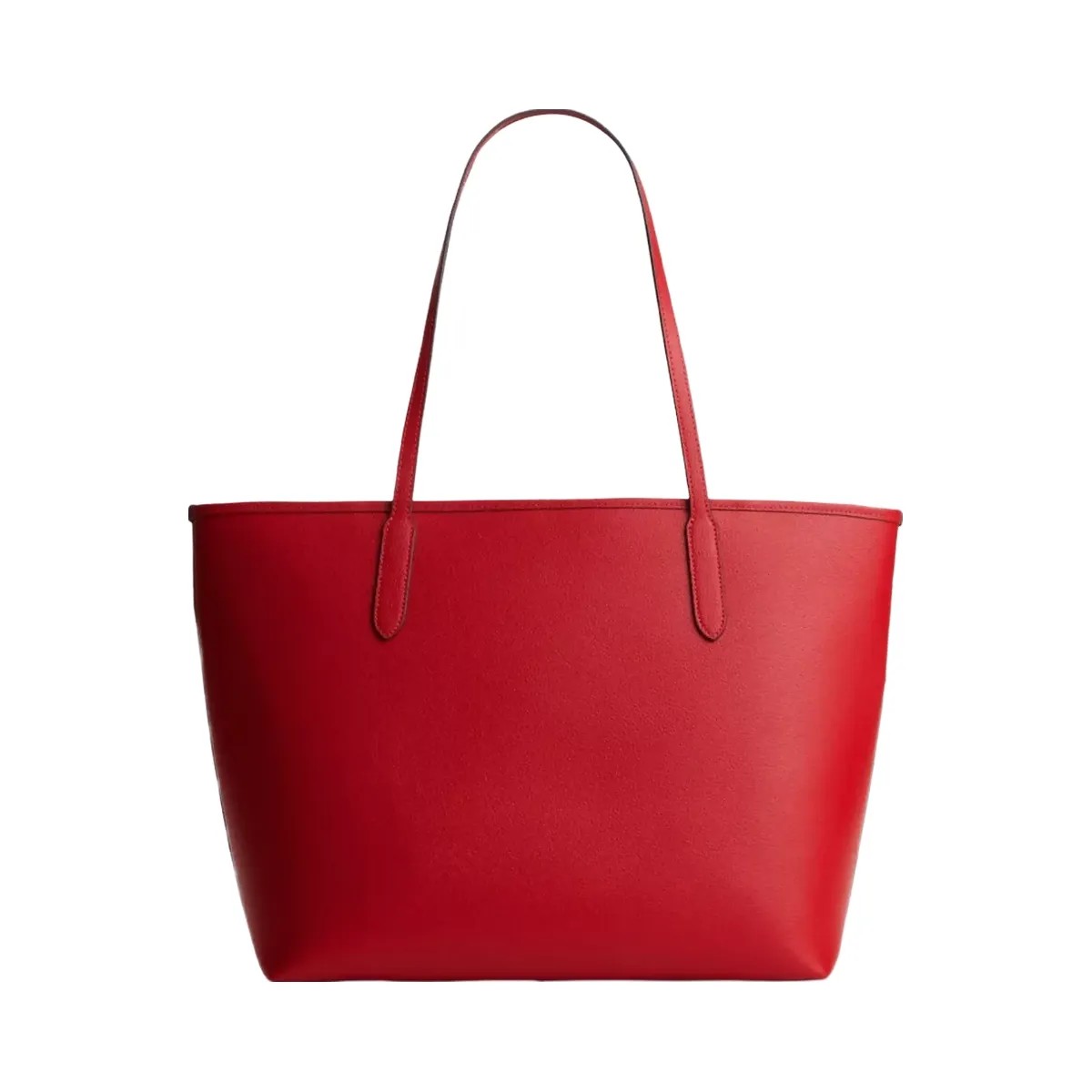 Coach City Tote Bag in Gold Bright Cardinal - HypeFly India View 3
