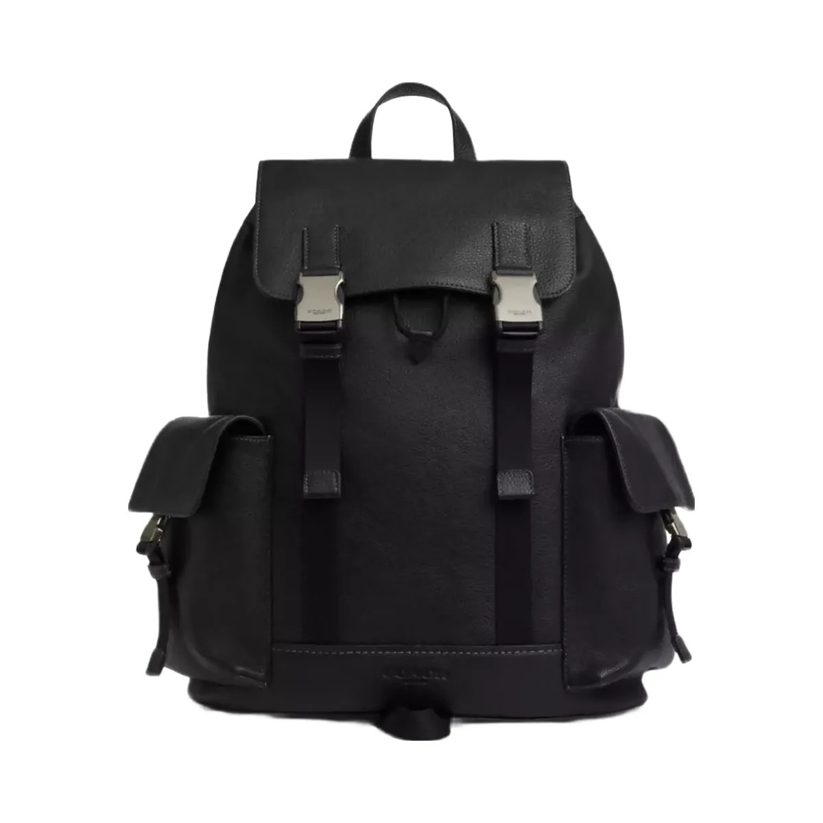 Coach Clark Backpack in Gunmetal Black - HypeFly India View 1