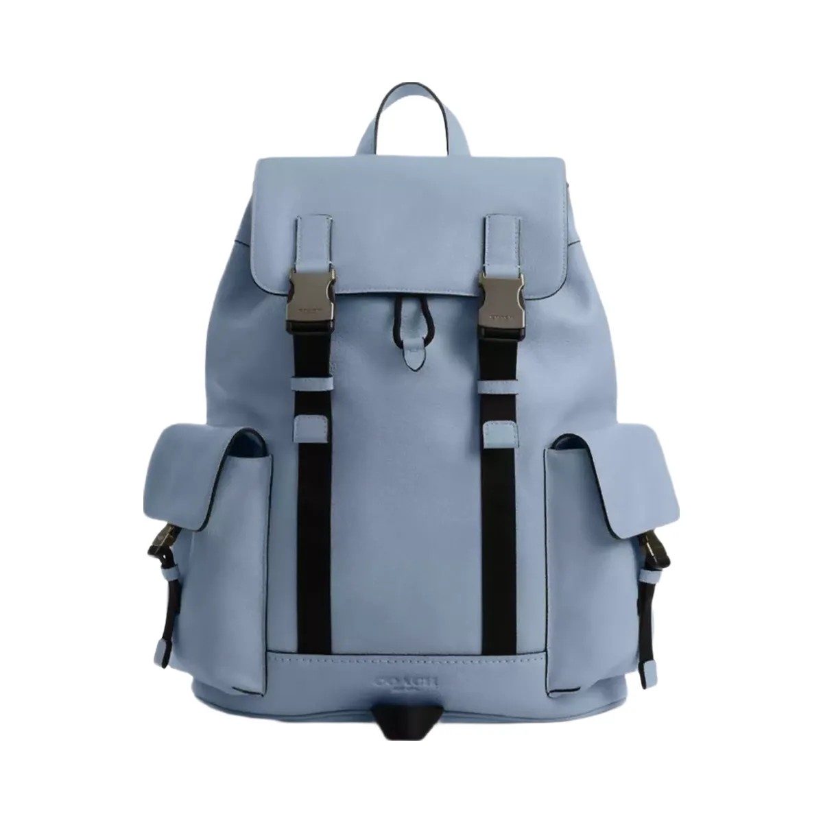 Coach Clark Backpack in Gunmetal Pale Lapis - HypeFly India View 1