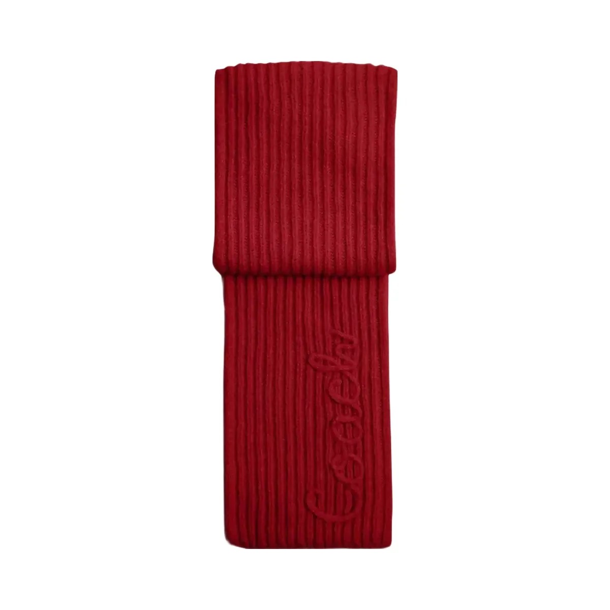Coach Coach Script Knit Muffler in Red - HypeFly India View 1