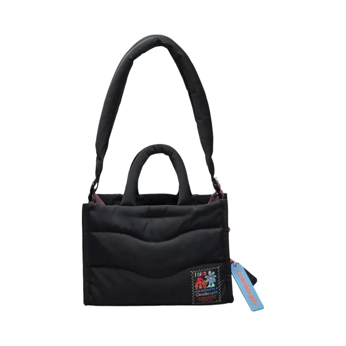 Coach Coachtopia Loop Mini Tote in Black - HypeFly India View 1