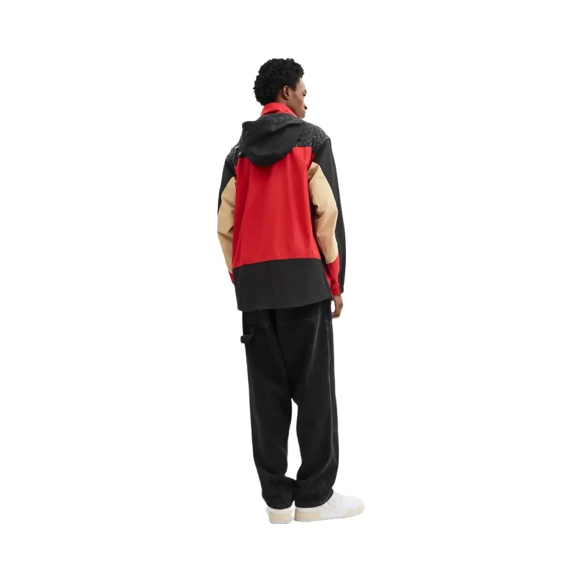 Coach Convertible Windbreaker in Black Red - HypeFly India View 4
