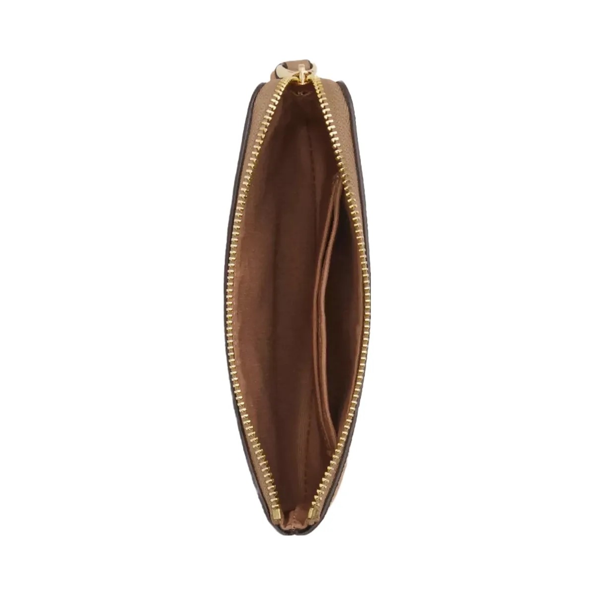 Coach Corner Zip Wristlet in Gold Taupe - HypeFly India View 3