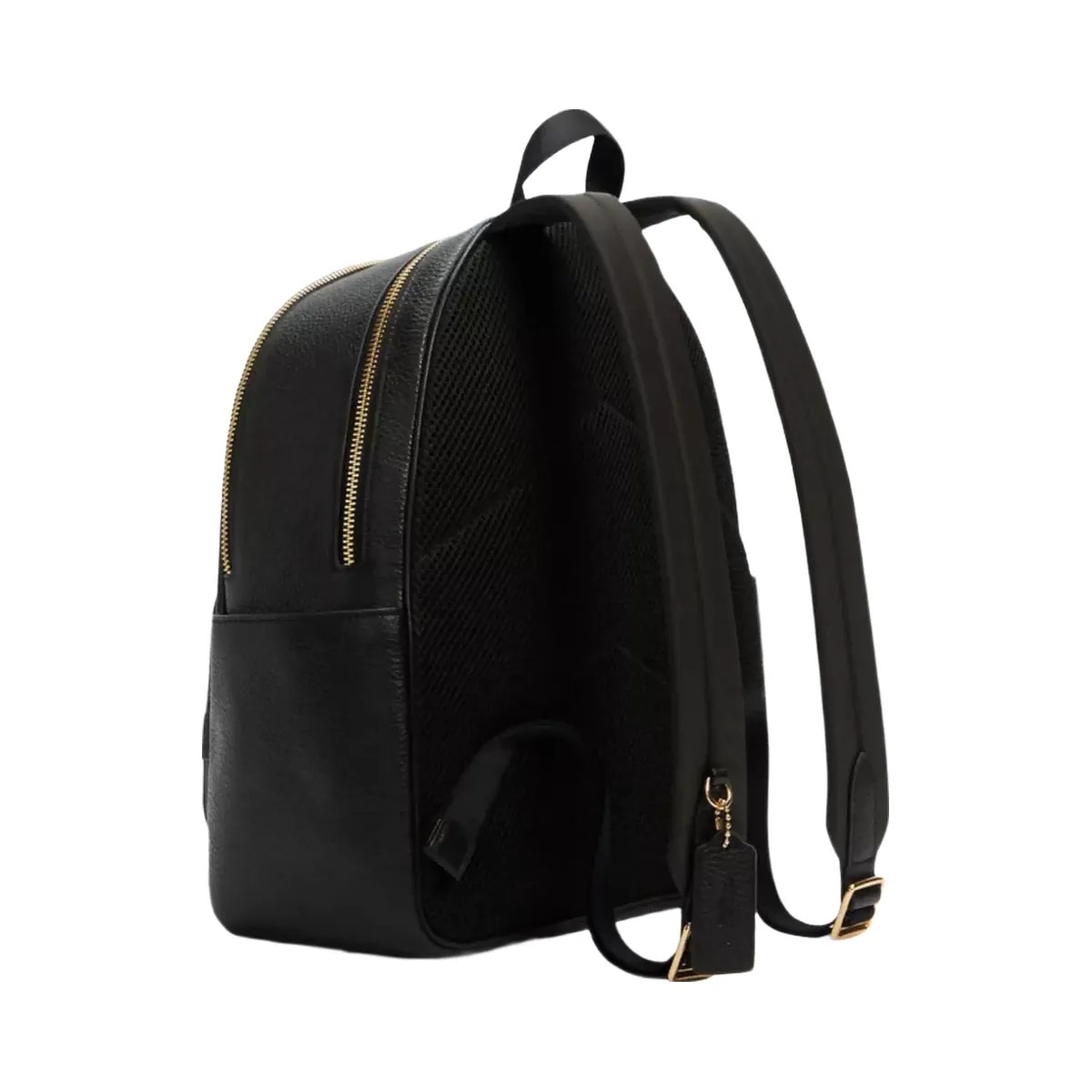 Coach Court Backpack in Gold Black - HypeFly India View 2