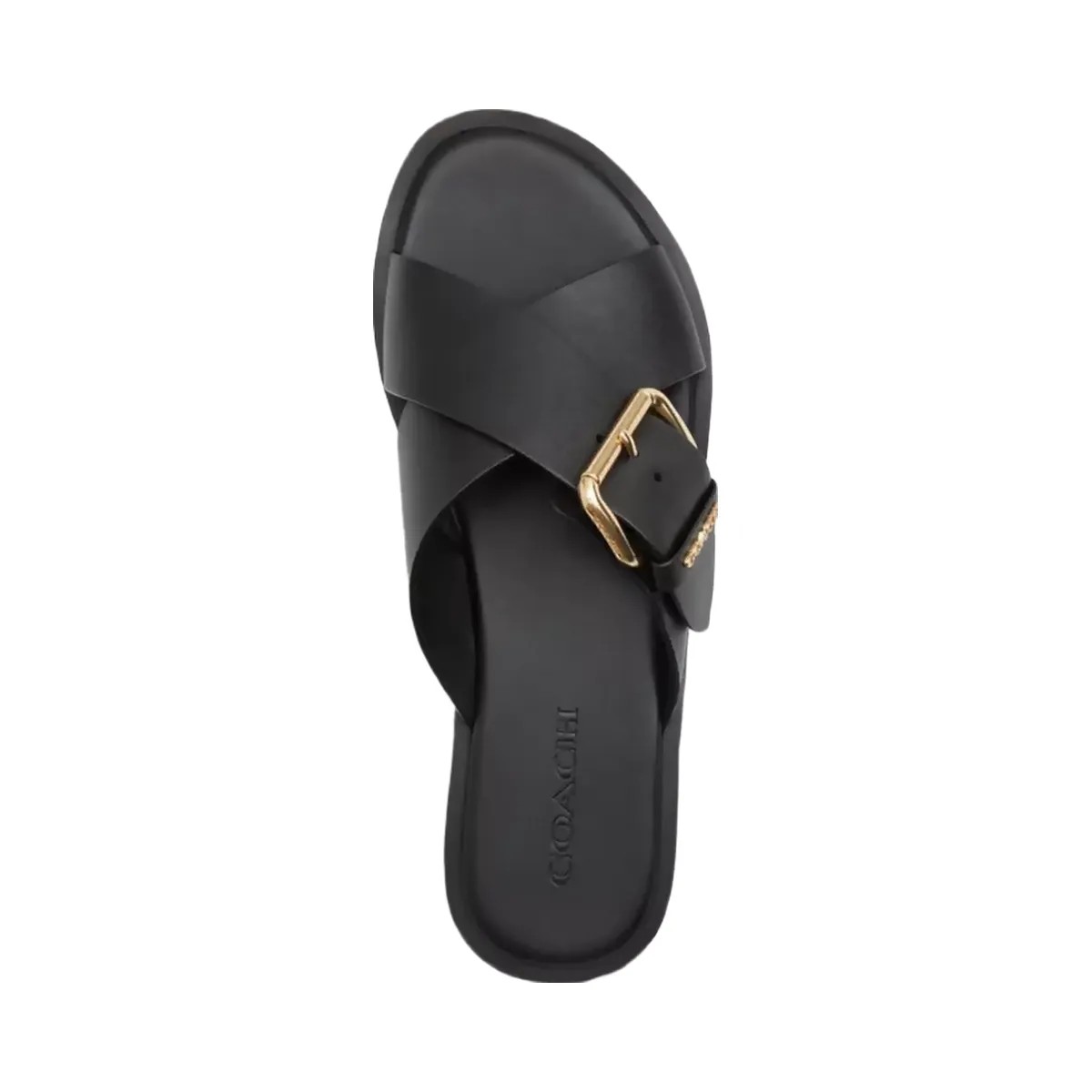 Coach Crisscross Buckle Sandal in Black - HypeFly India View 3