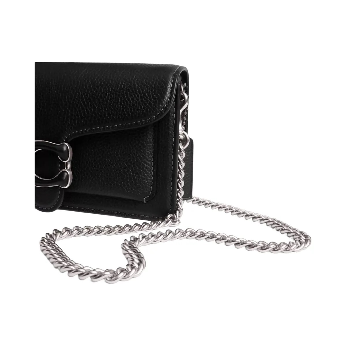 Coach Crossbody Chain Strap in Silver - HypeFly India View 3