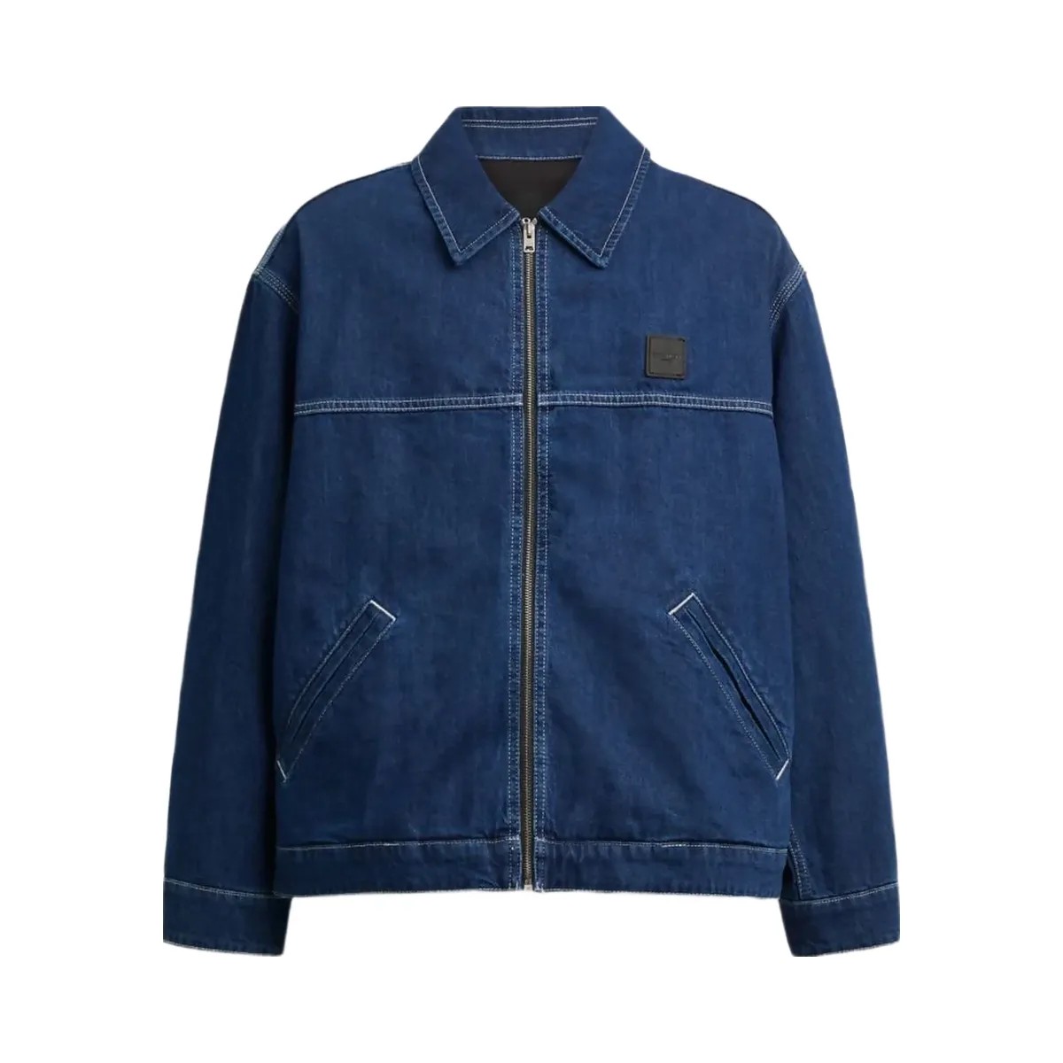 Coach Denim Work Jacket Dark Wash - HypeFly India View 1
