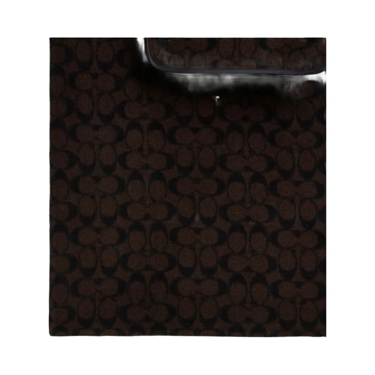 Coach Double Faced Wool Coat Black - HypeFly India View 2