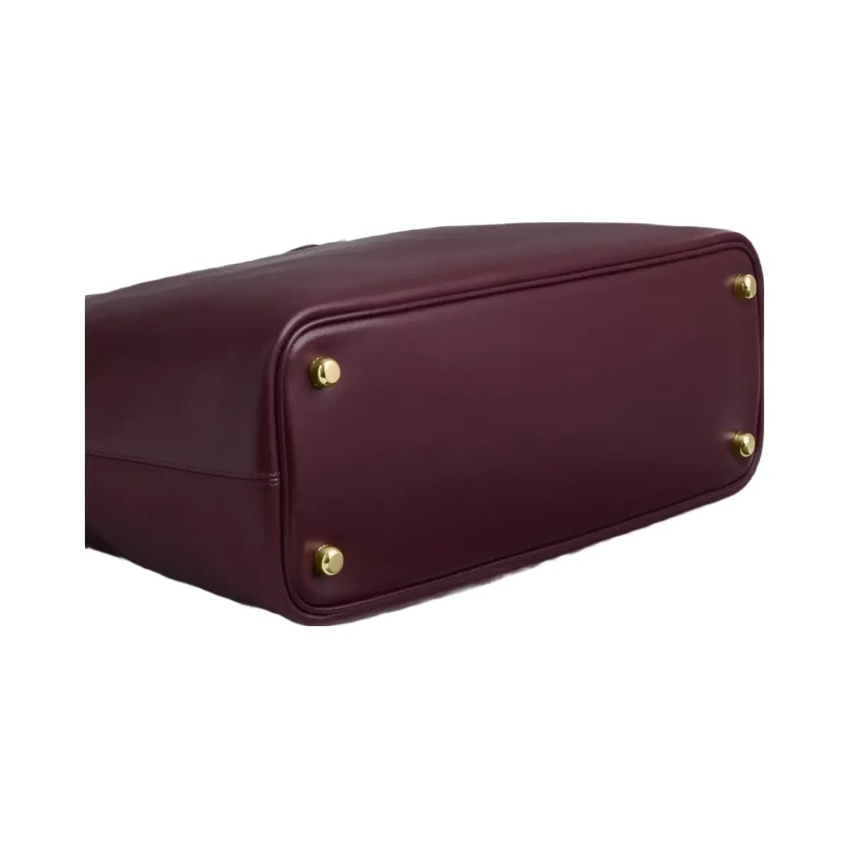 Coach Easton Tote Bag in Gold Dark Wine - HypeFly India View 5