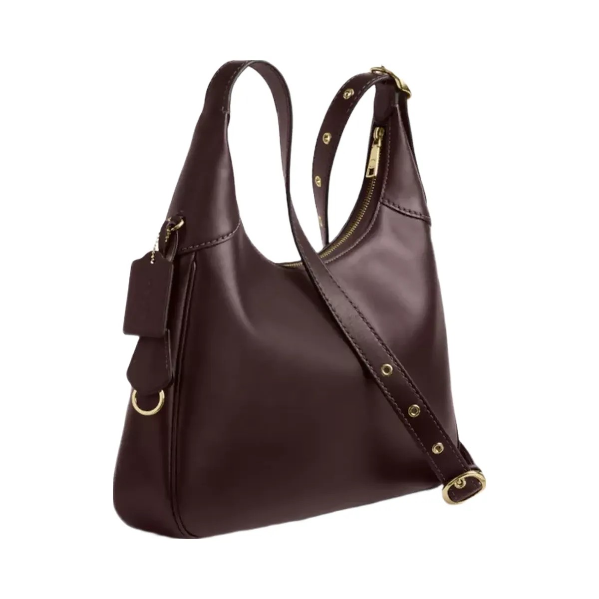 Coach Ella Shoulder Bag in Gold Espresso - HypeFly India View 2
