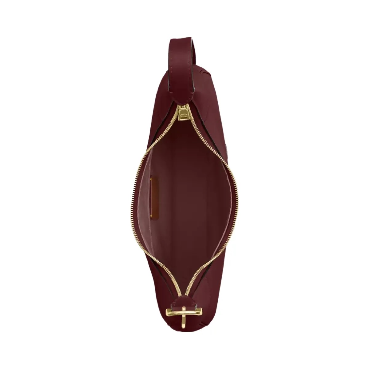 Coach Ella Shoulder Bag in Gold Maroon - HypeFly India View 4