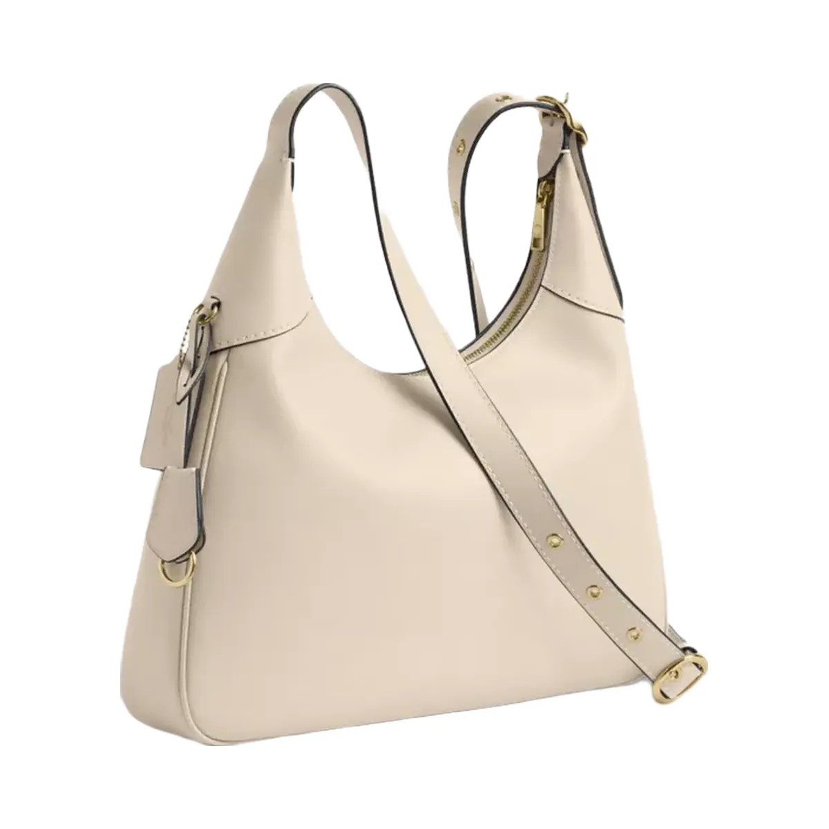 Coach Ella Shoulder Bag in Gold Oat - HypeFly India View 2