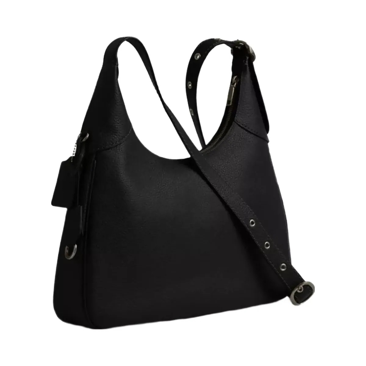 Coach Ella Shoulder Bag in Gunmetal Black - HypeFly India View 2