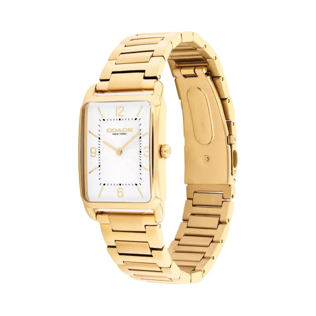 Coach Elliot Watch, 32 Mm X 26 Mm in Gold - HypeFly India View 2