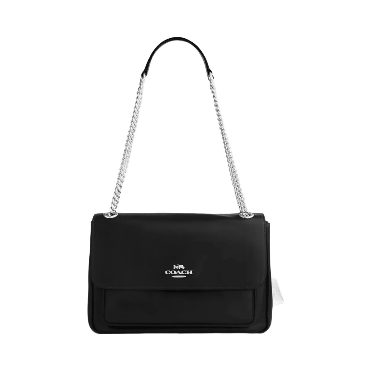Coach Elodie Crossbody Bag in Silver Black - HypeFly India View 1