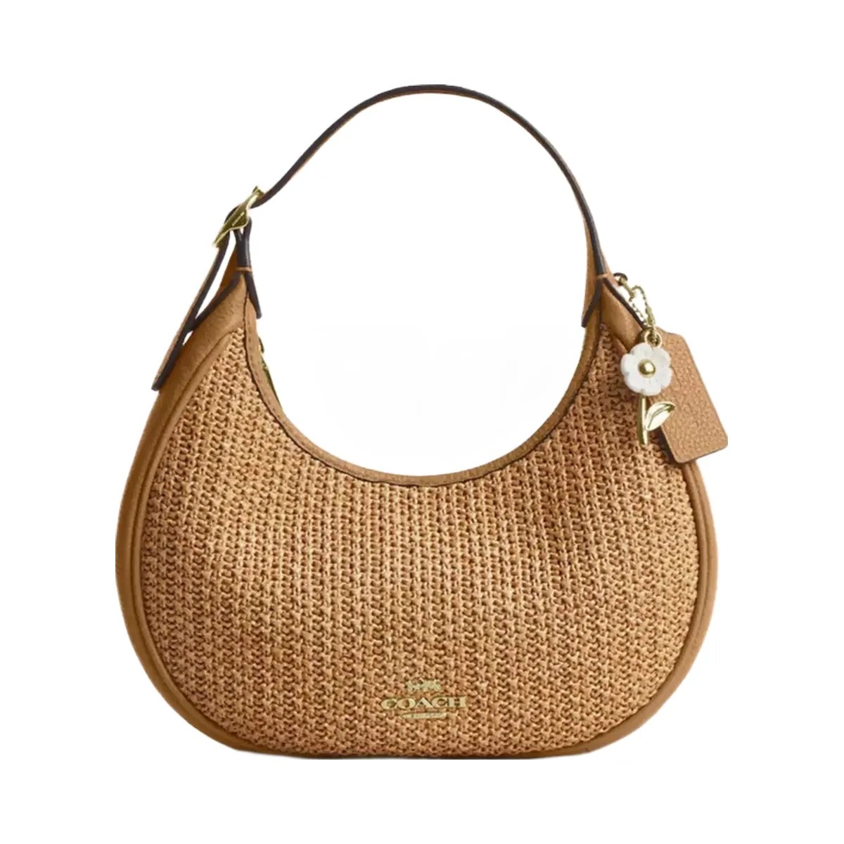 Coach Emily Shoulder Bag in Gold Toast - HypeFly India View 1