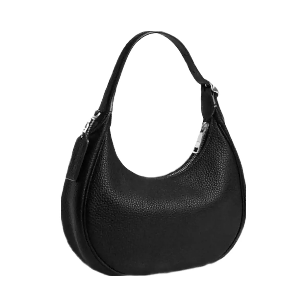 Coach Emily Shoulder Bag in Silver Black - HypeFly India View 2