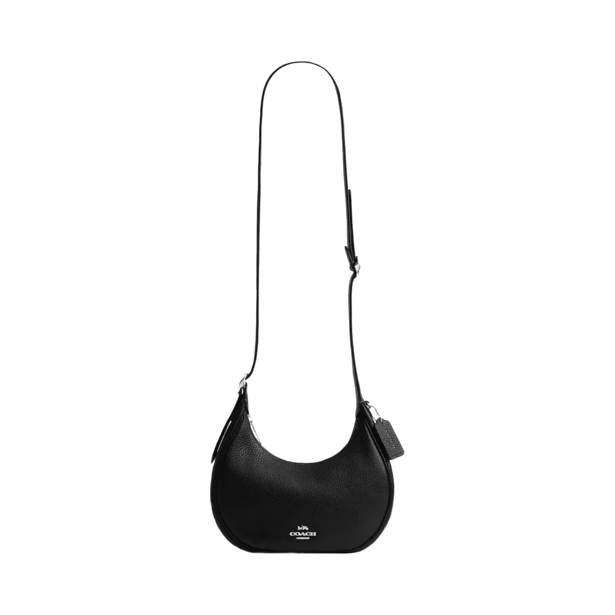 Coach Emily Shoulder Bag in Silver Black - HypeFly India View 6