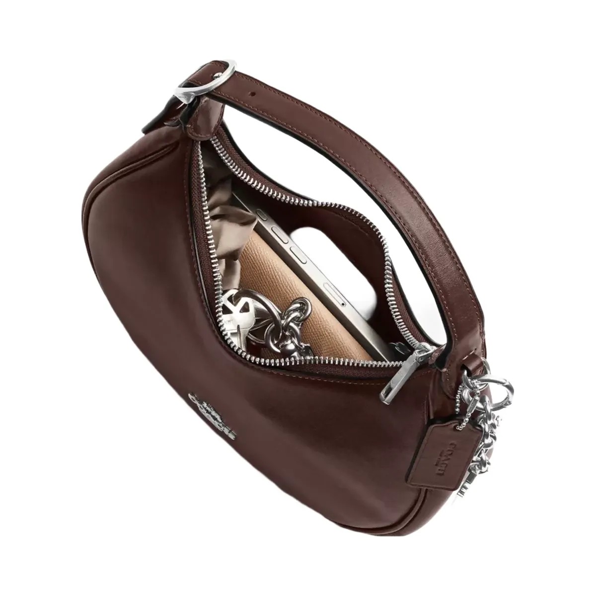 Coach Emily Shoulder Bag in Silver Maple - HypeFly India View 3