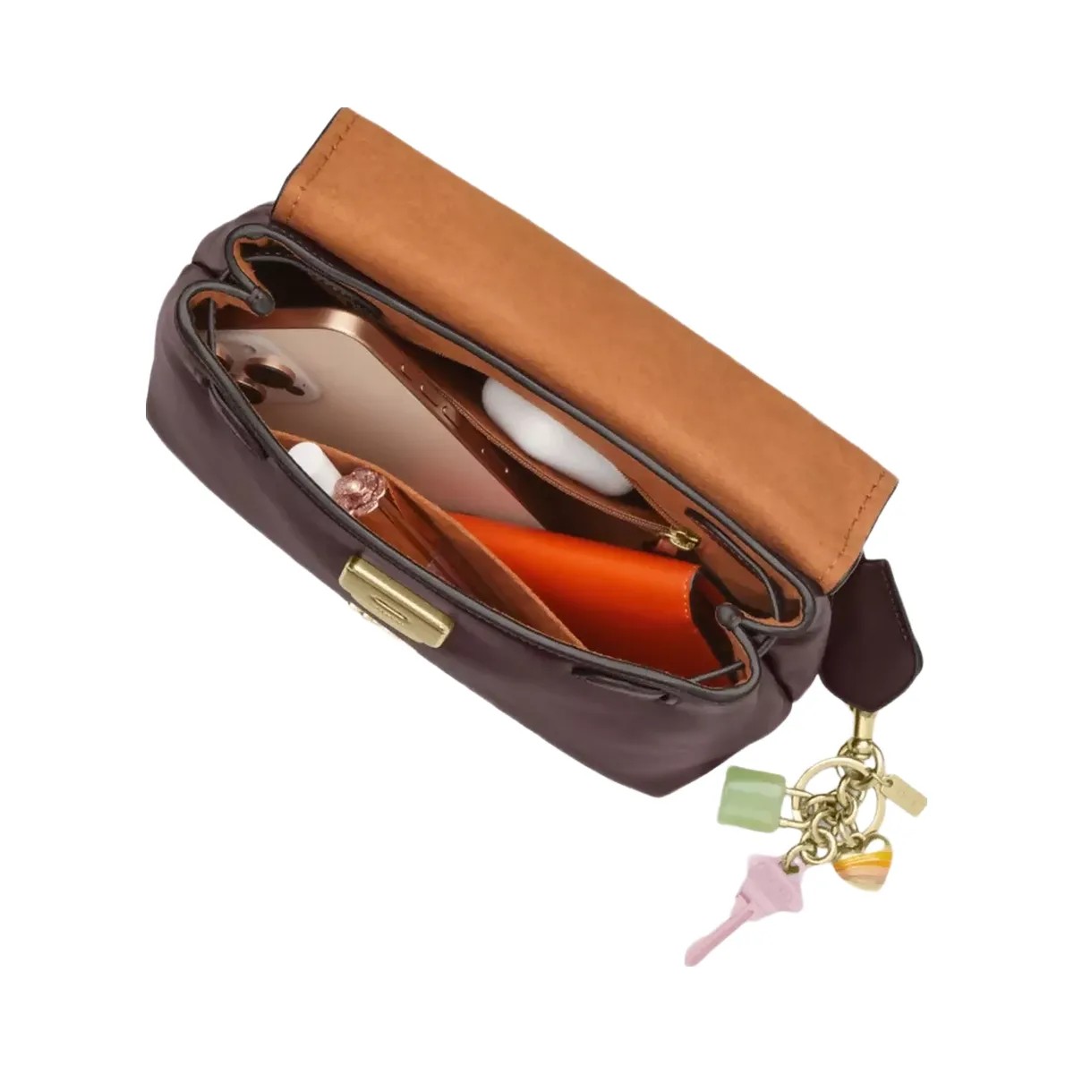 Coach Emory Top Handle Bag in Gold Espresso - HypeFly India View 3