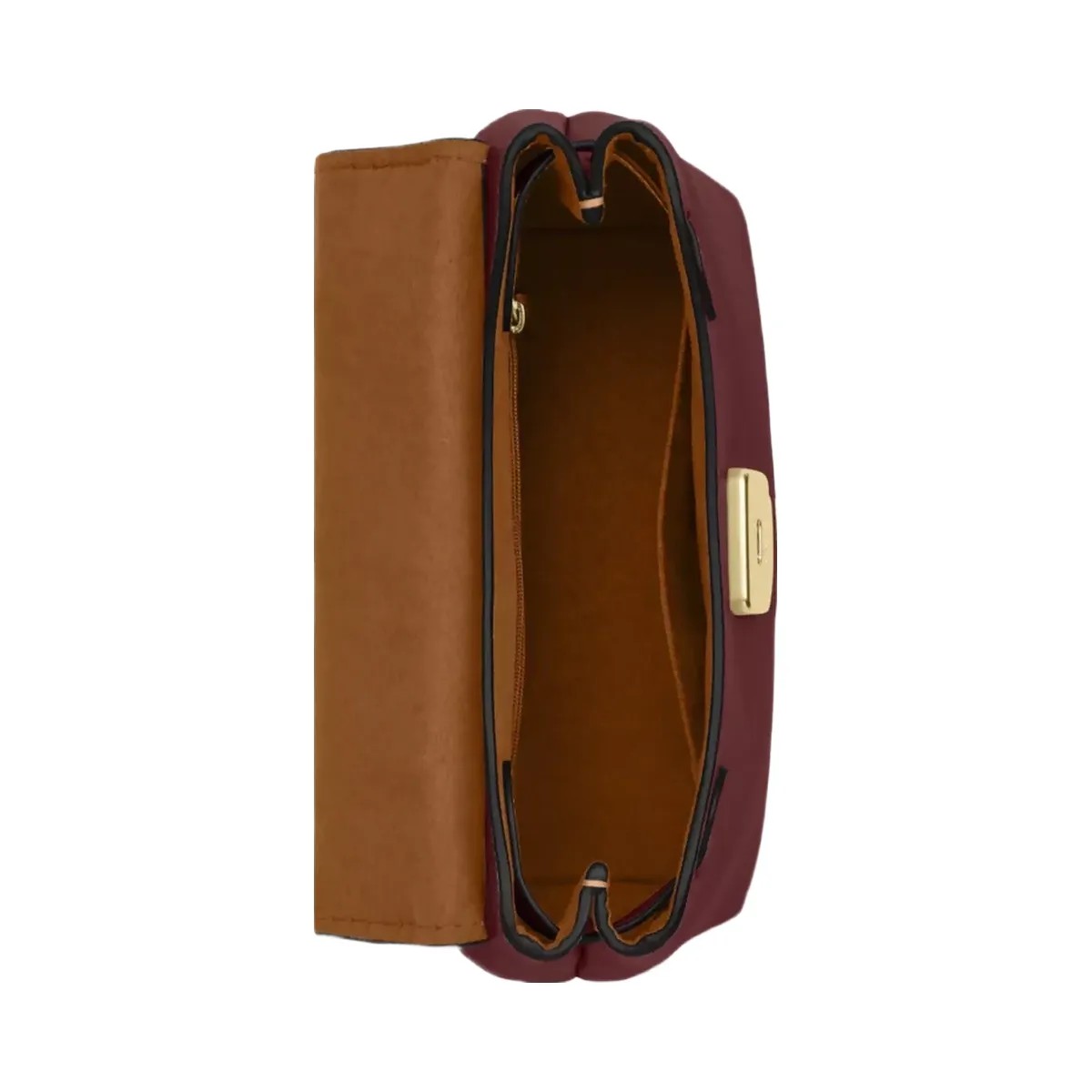 Coach Emory Top Handle Bag in Gold Maroon - HypeFly India View 4