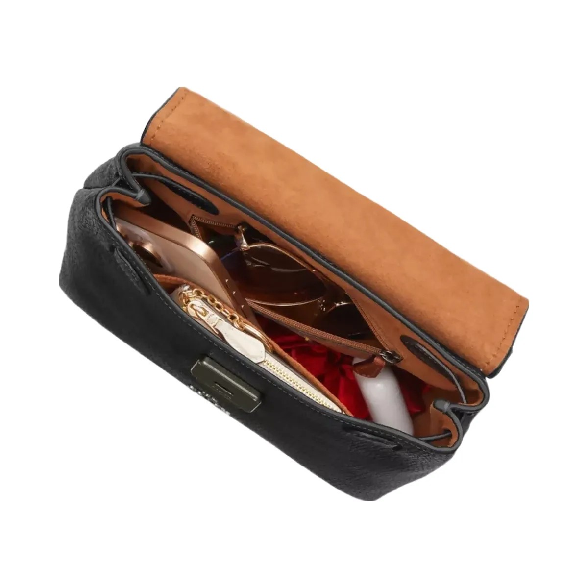 Coach Emory Top Handle Bag in Gunmetal Black - HypeFly India View 3