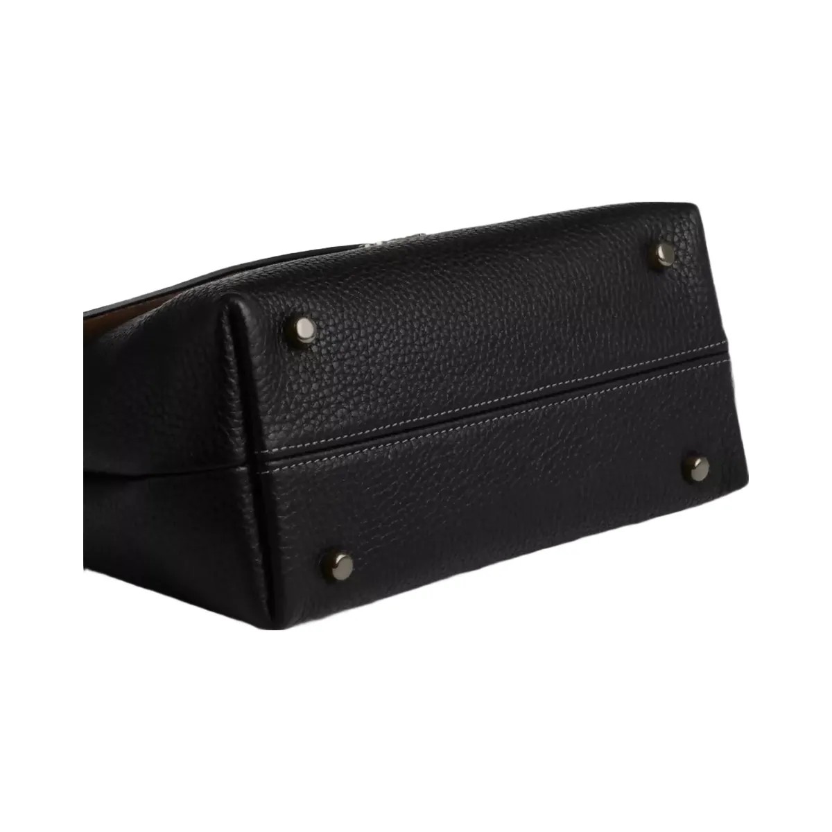 Coach Emory Top Handle Bag in Gunmetal Black - HypeFly India View 5
