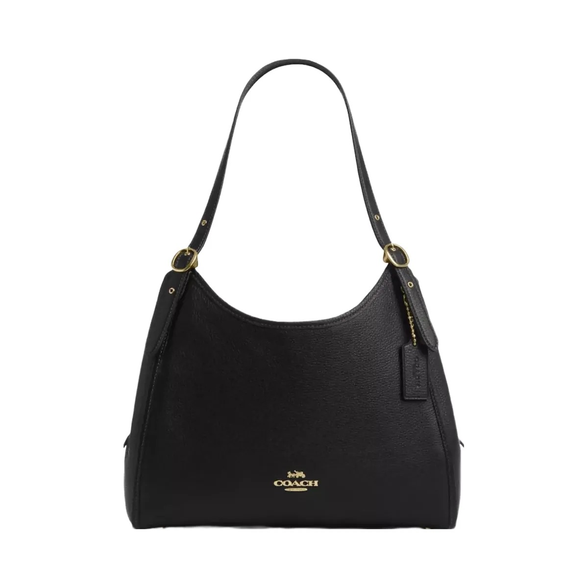 Coach Erin Shoulder Bag in Gold Black - HypeFly India View 1