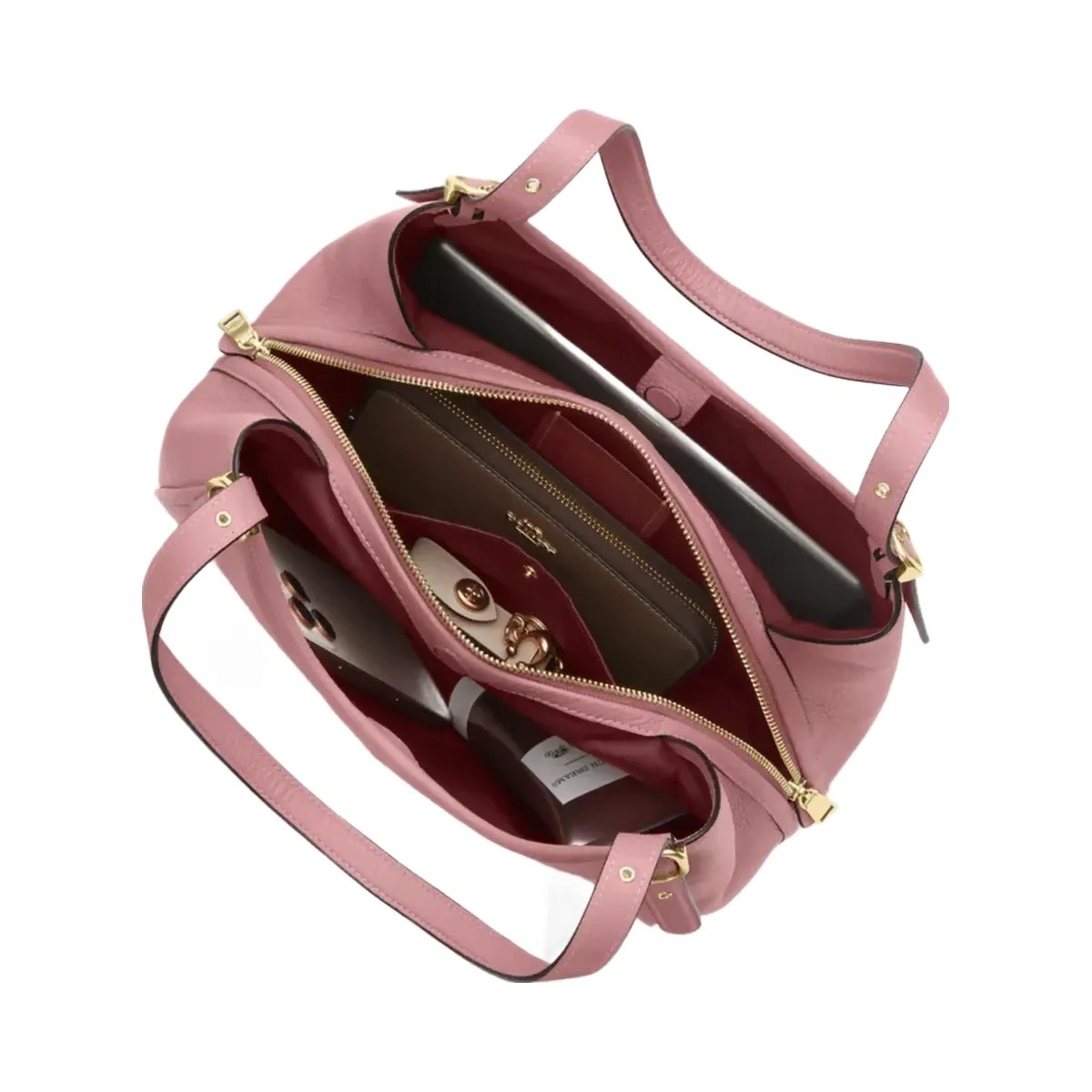 Coach Erin Shoulder Bag in Gold Peony - HypeFly India View 3