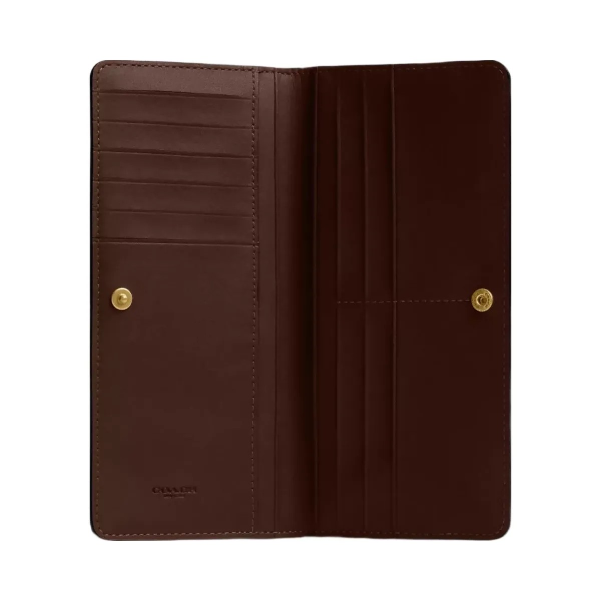 Coach Essential Slim Wallet in Brass Maple - HypeFly India View 3