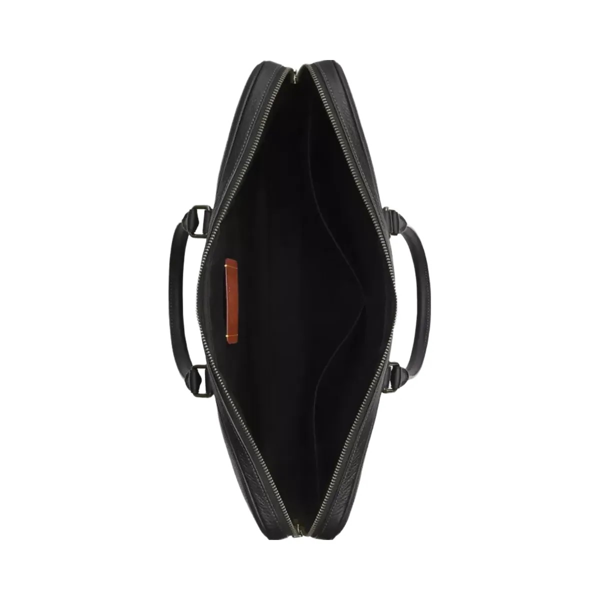 Coach Ethan Large Brief in Gunmetal Black - HypeFly India View 4