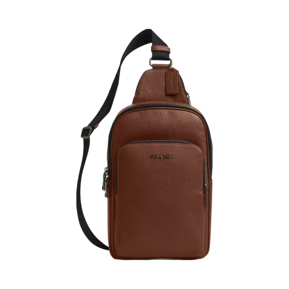 Coach Ethan Pack in Gunmetal Saddle - HypeFly India View 1