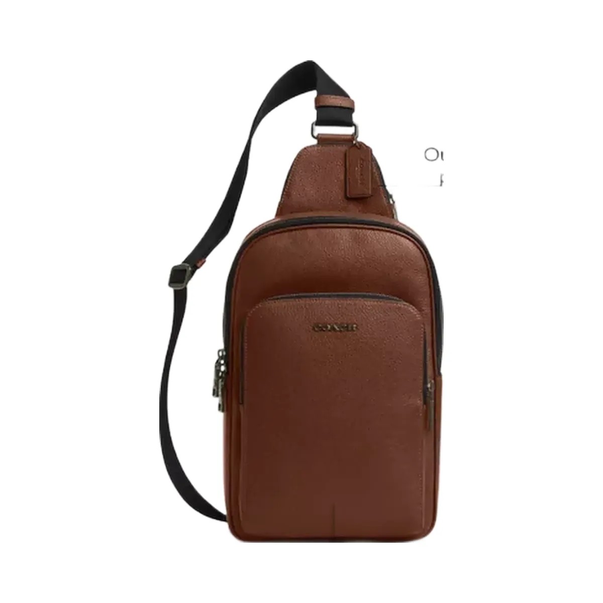 Coach Ethan Pack in Gunmetal Saddle - HypeFly India View 6