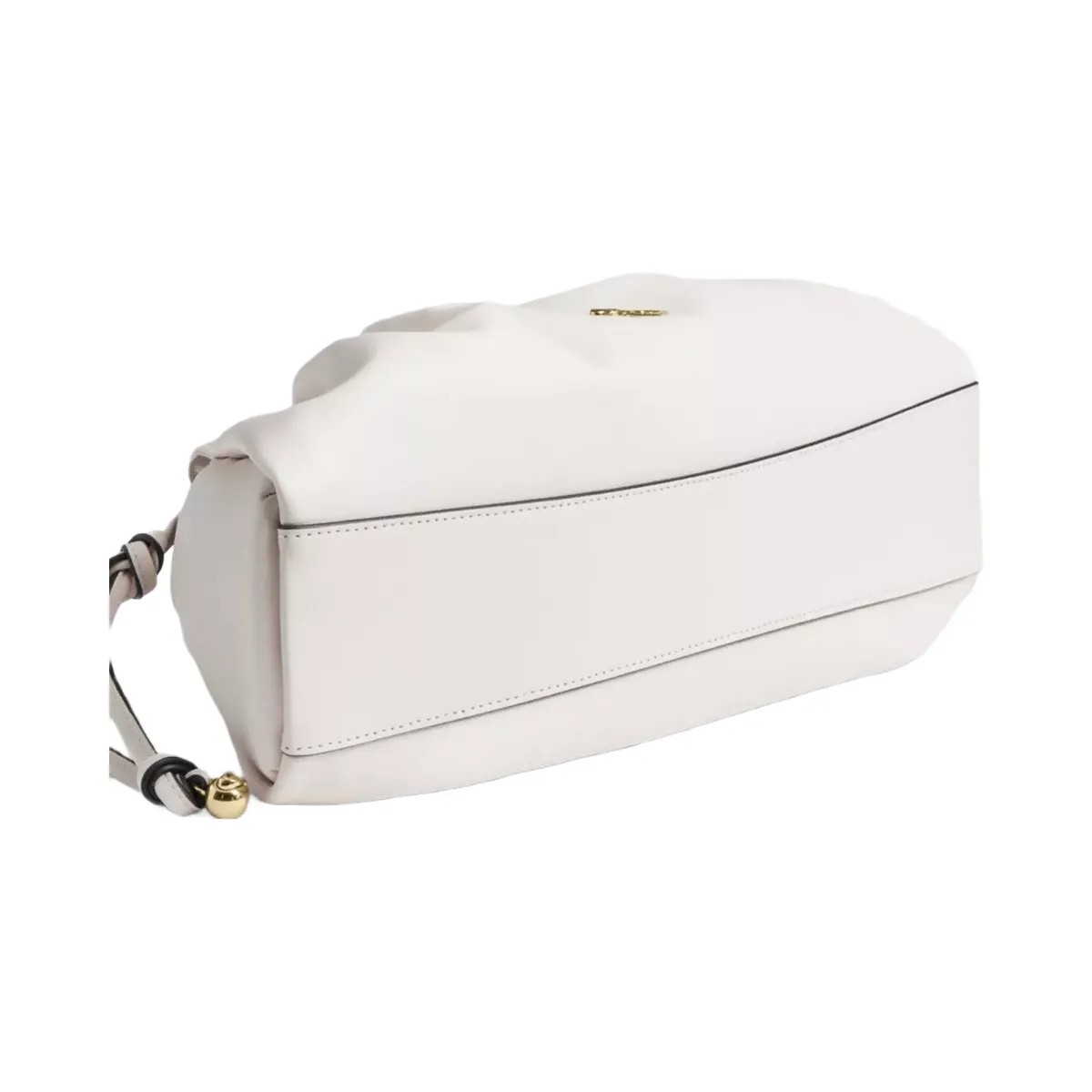 Coach Faye Large Shoulder Bag in Gold Chalk - HypeFly India View 5