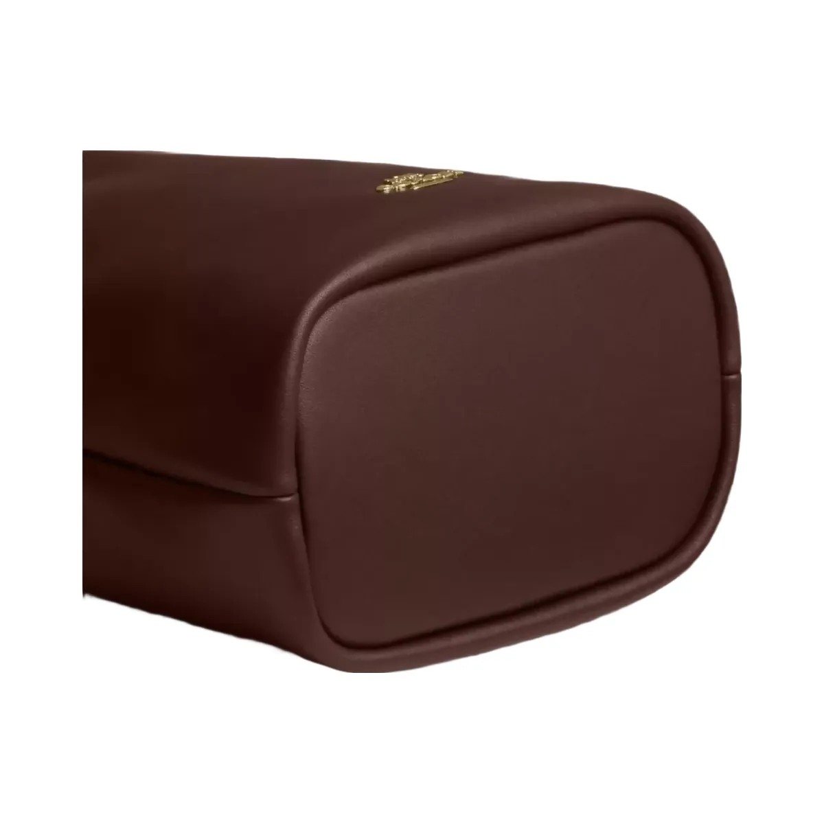 Coach Faye Mini Drawstring Bag in Gold Maple - HypeFly India View 6