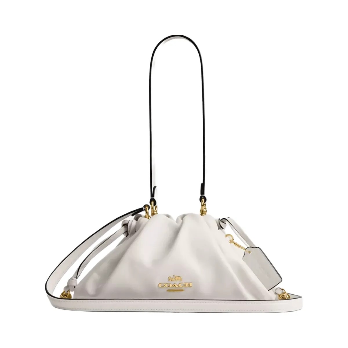 Coach Faye Shoulder Bag in Gold Chalk - HypeFly India View 1