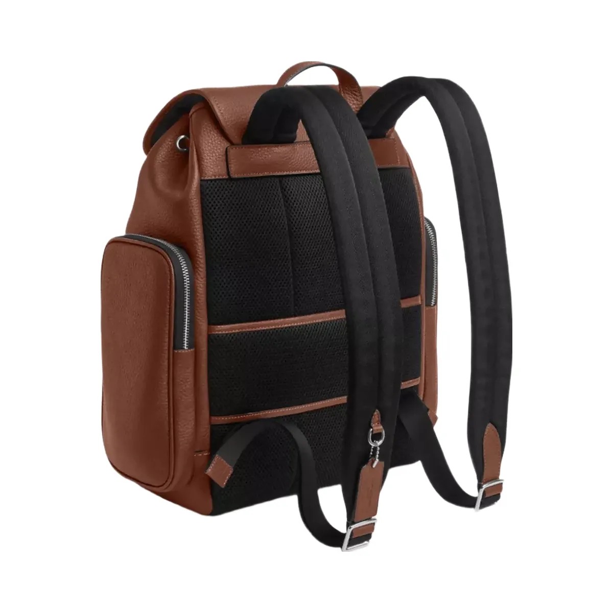Coach Finn Backpack in Silver Vintage Brown - HypeFly India View 2