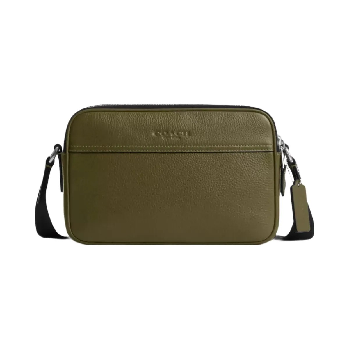 Coach Graham Crossbody Bag in Silver Olive - HypeFly India View 1