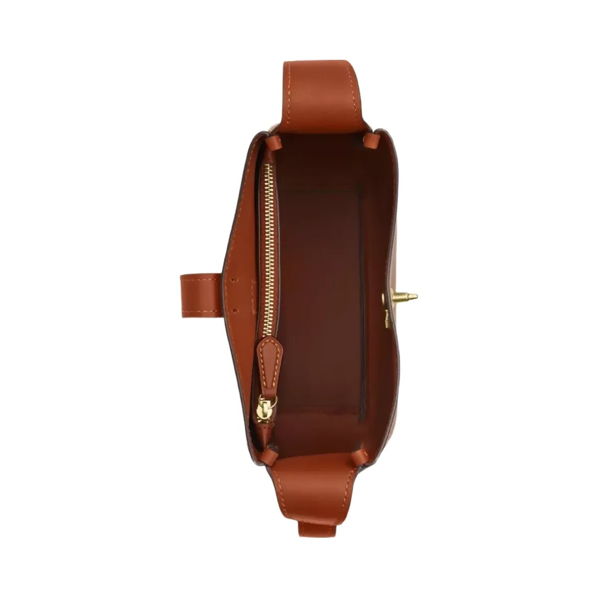 Coach Hadley Mini Crossbody Bag in Gold Tan - HypeFly India View 4