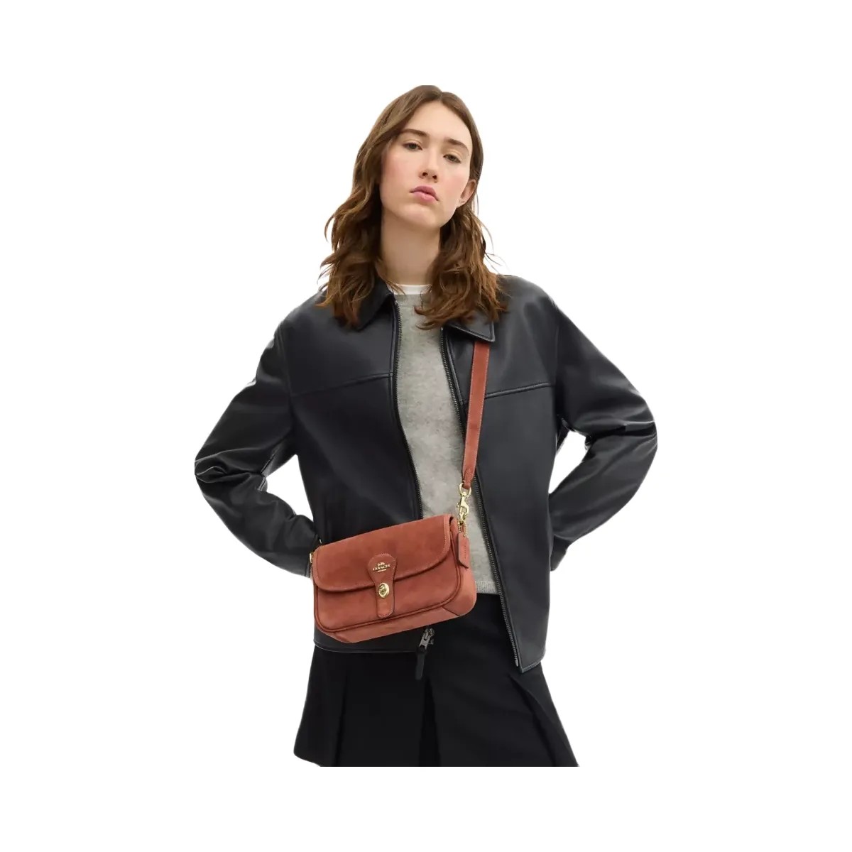 Coach Hadley Shoulder Bag in Gold Clay - HypeFly India View 6