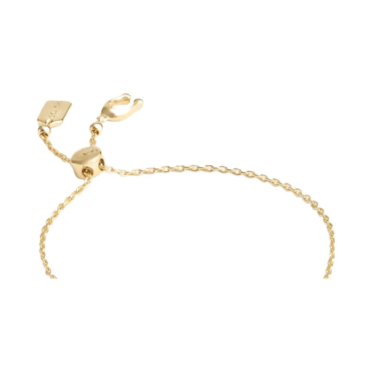 Coach Halo Round Slider Bracelet in Gold - HypeFly India View 1