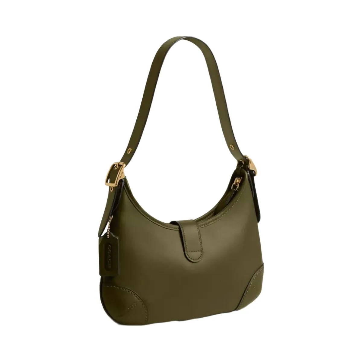Coach Hamptons Hobo Bag in Brass Olive - HypeFly India View 2