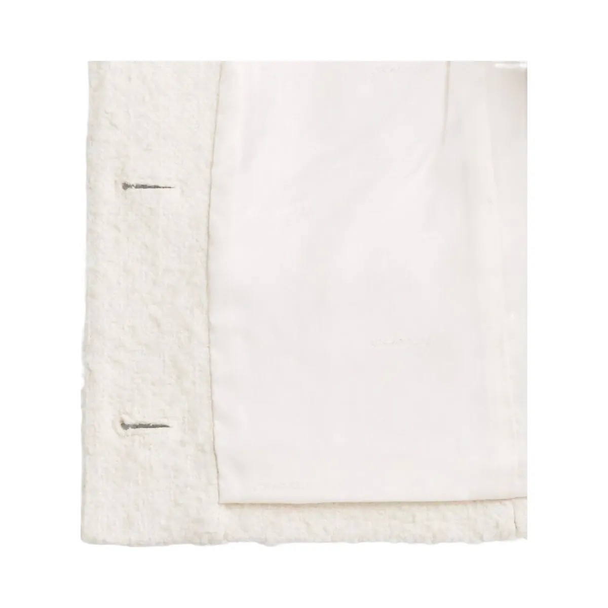 Coach Heritage C Boucle Vest Cream - HypeFly India View 2
