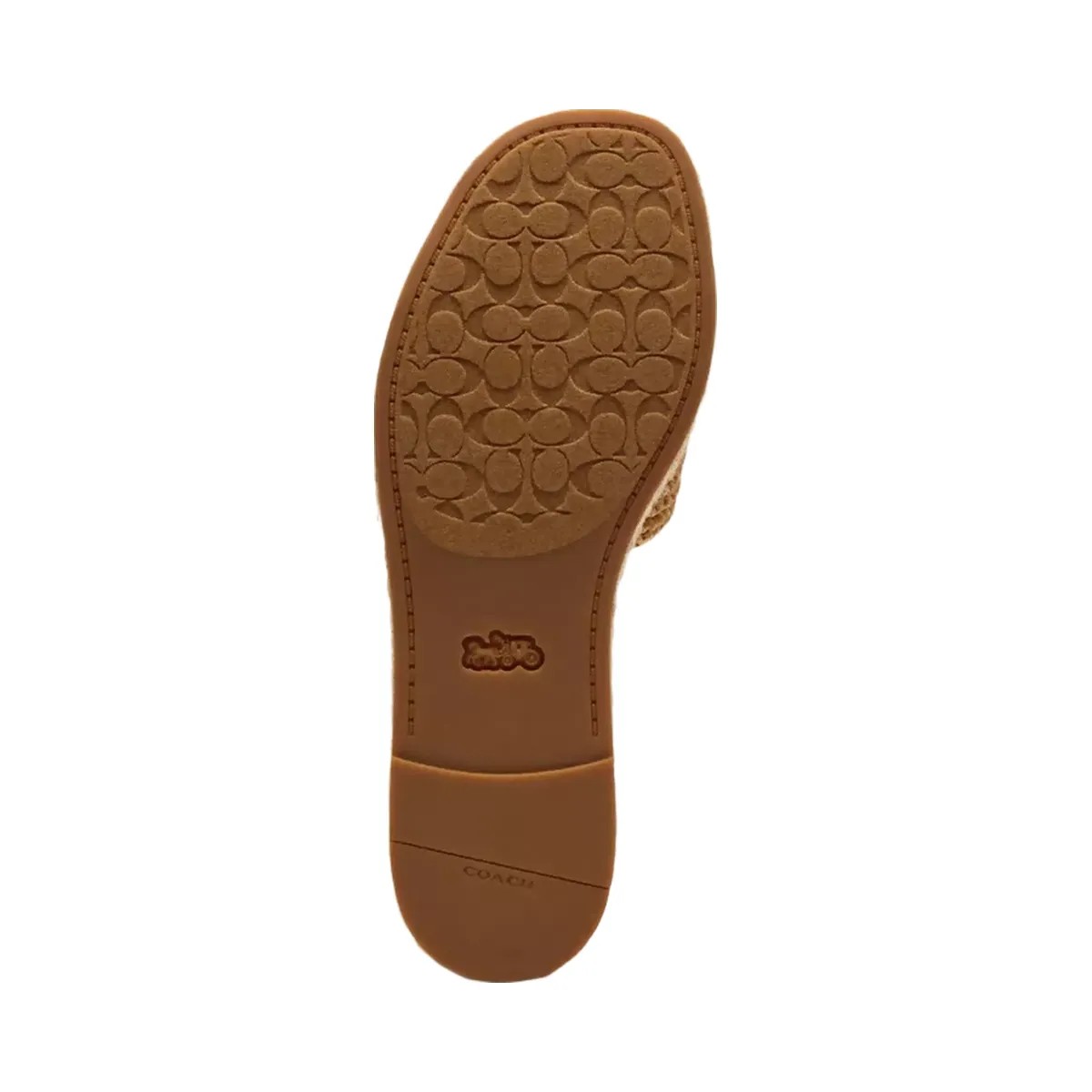 Coach Holly Espadrille Sandal in Natural - HypeFly India View 5