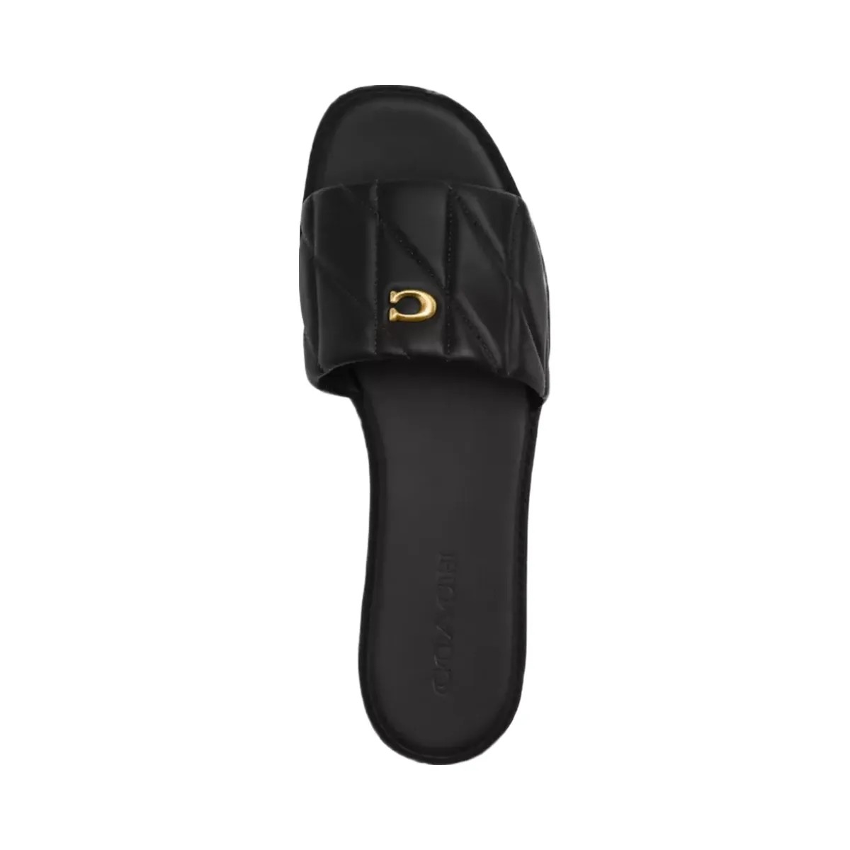 Coach Holly Sandal With Quilting in Black - HypeFly India View 3