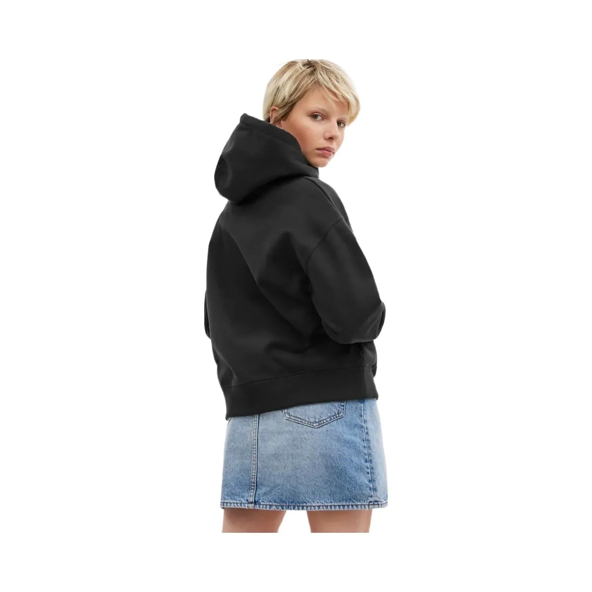 Coach Hoodie Sweatshirt Black - HypeFly India View 5