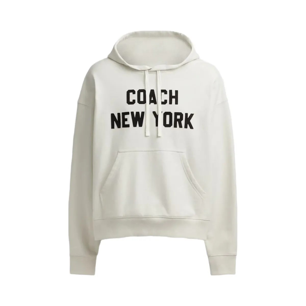 Coach Hoodie Sweatshirt Cream - HypeFly India View 1