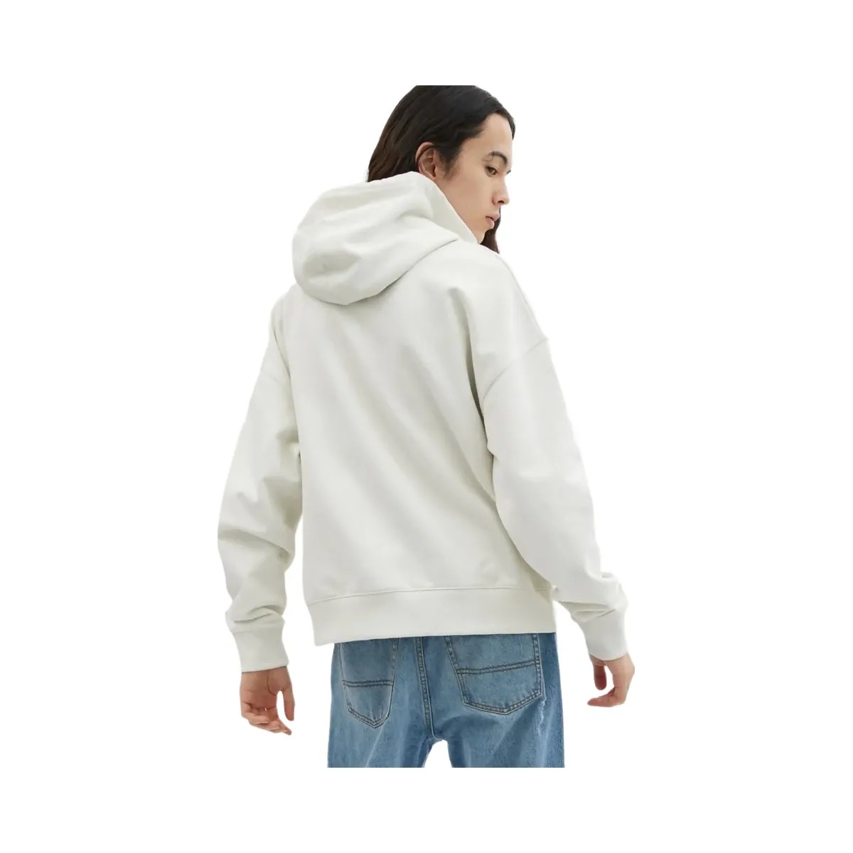 Coach Hoodie Sweatshirt Cream - HypeFly India View 3