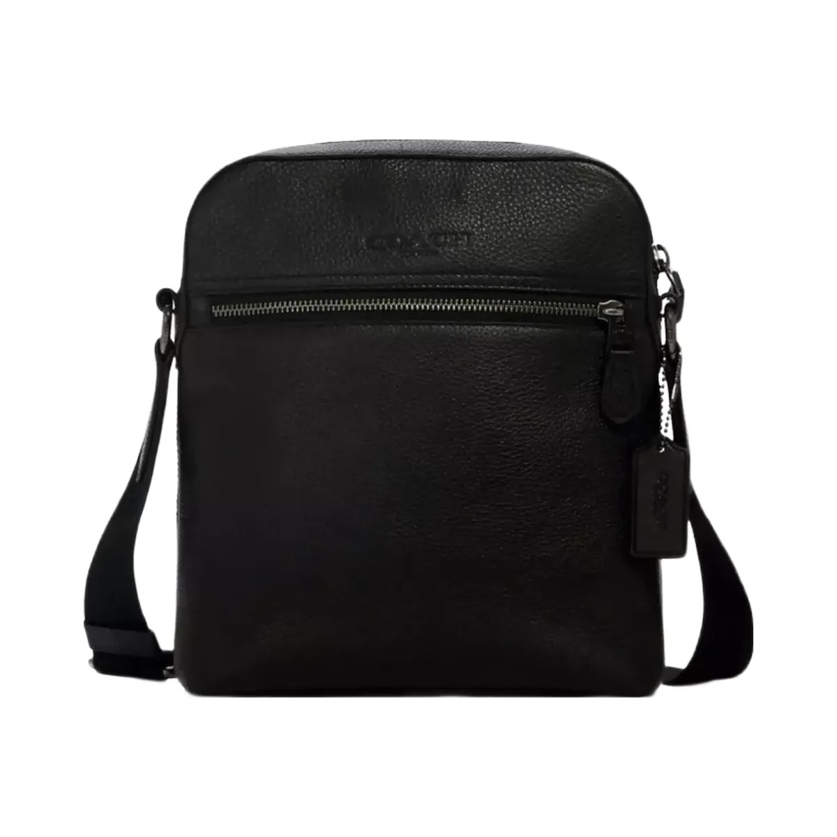 Coach Houston Flight Bag in Gunmetal Black - HypeFly India View 1