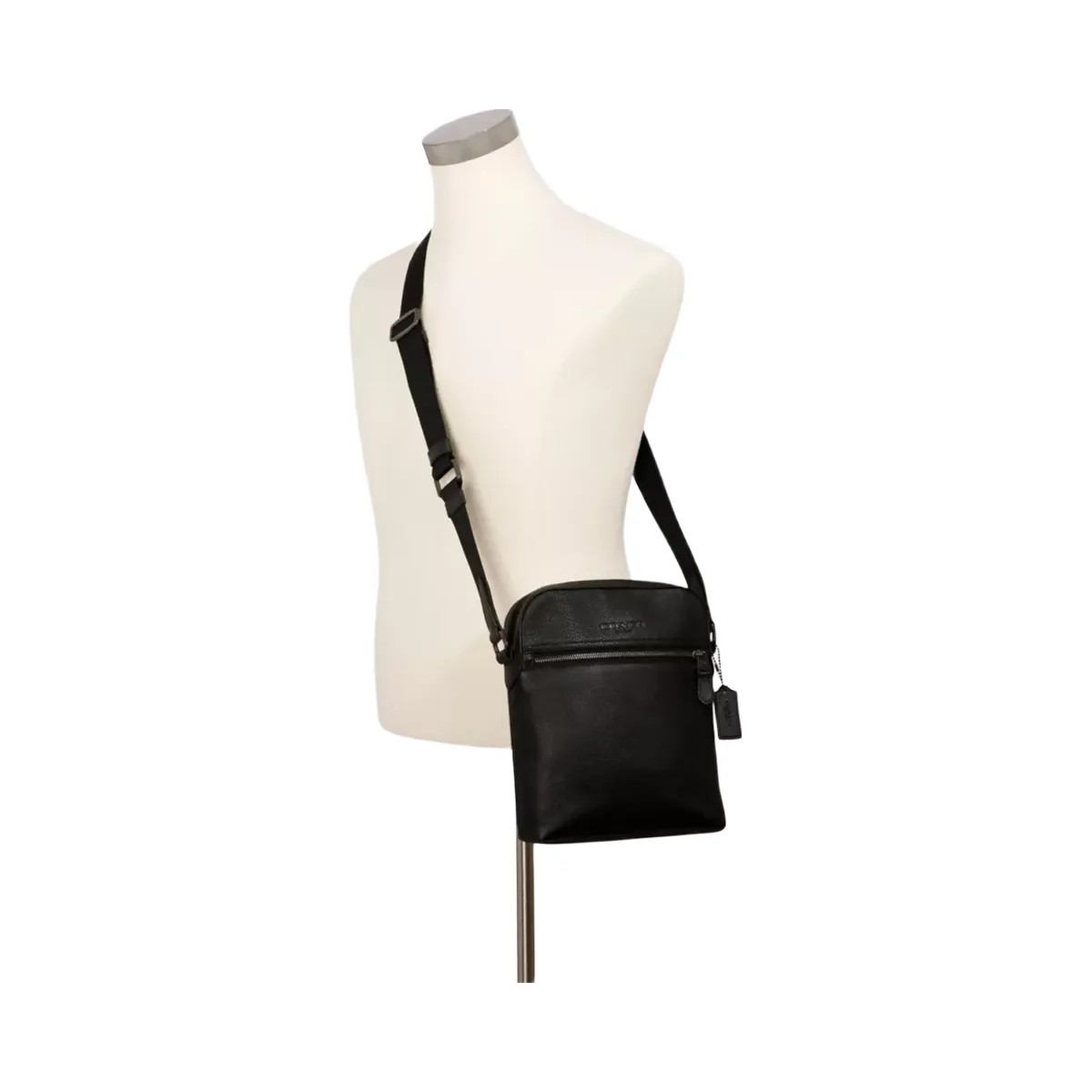 Coach Houston Flight Bag in Gunmetal Black - HypeFly India View 5